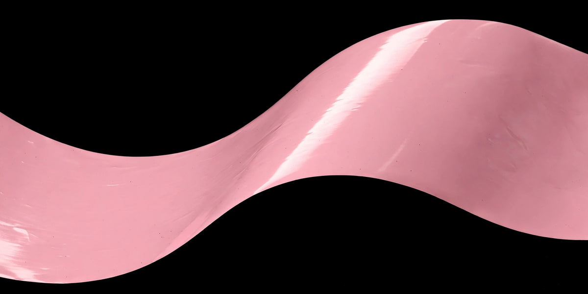 Super Gloss Rouge Pink vinyl wrap film finish wave