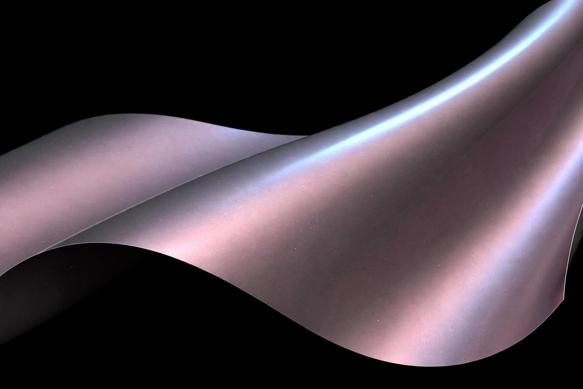 Super Gloss Galaxy Gray Metallic vinyl wrap film finish wave