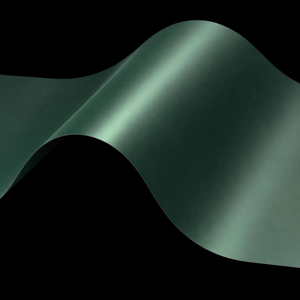 Ultra Matte Chrome Venom Green vinyl wrap film finish wave