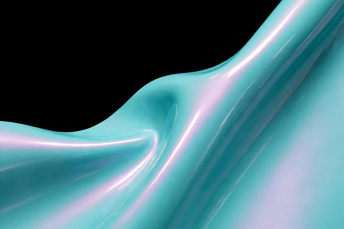 Super Gloss Racing Tiffany vinyl wrap film finish wave