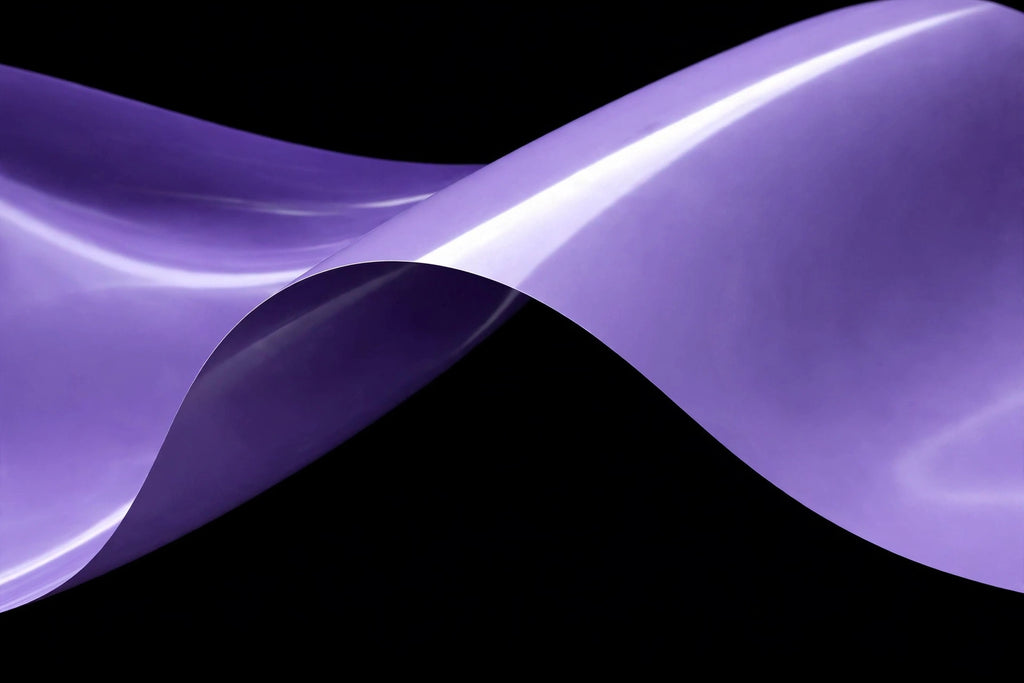 Super Gloss Lavender Purple vinyl wrap film finish wave