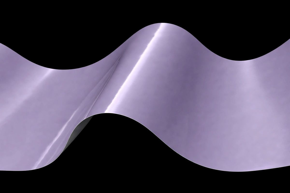 Super Gloss Provence Violet vinyl wrap film finish wave