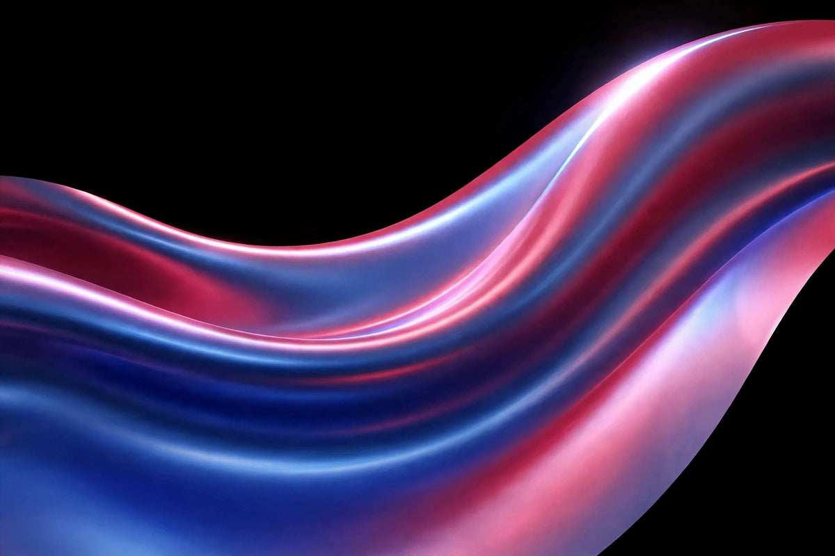 Super Gloss Pearl Blue Red vinyl wrap film finish wave