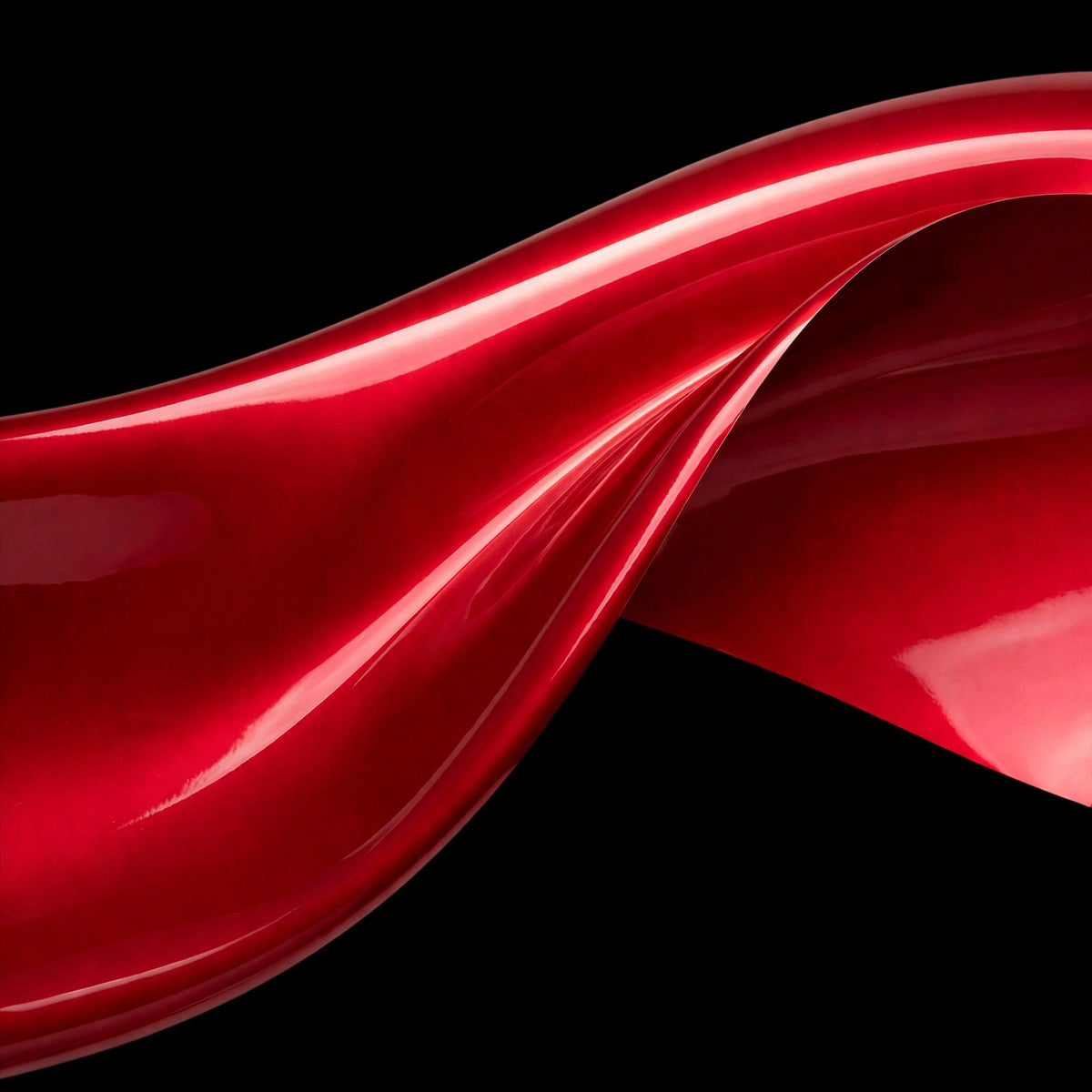 Super Gloss Liquid Ruby Red vinyl wrap film finish wave