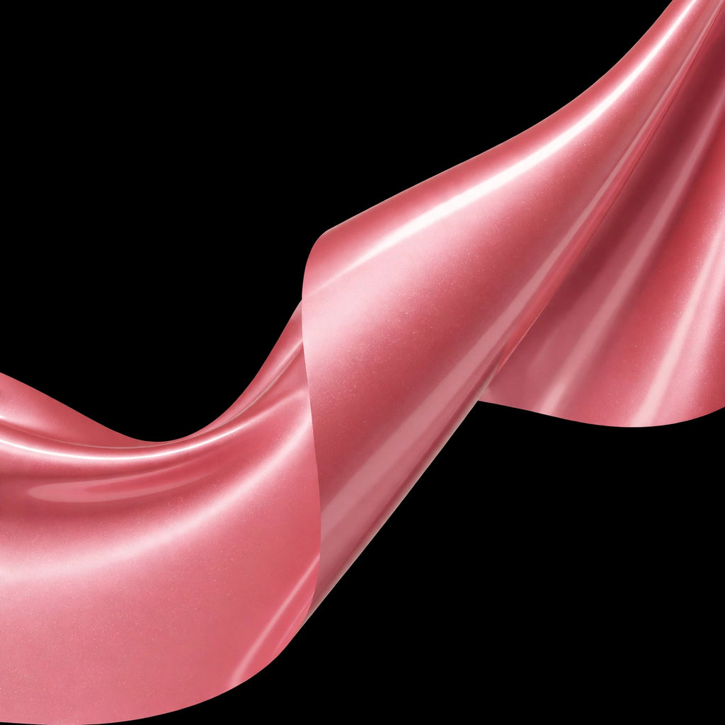 Super Gloss Ume Pink Metallic vinyl wrap film finish wave