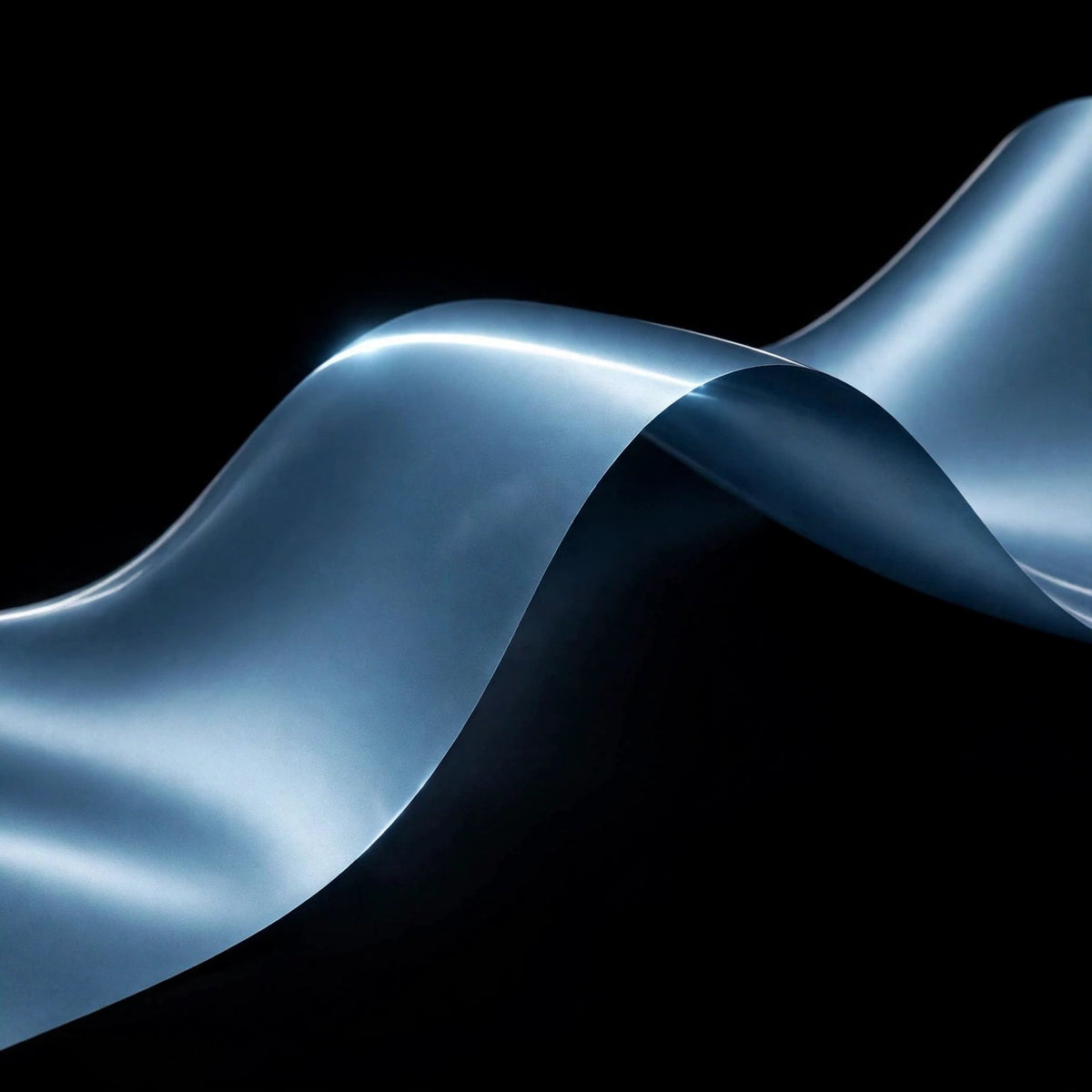 Super Gloss Liquid Somato Blue vinyl wrap film finish wave