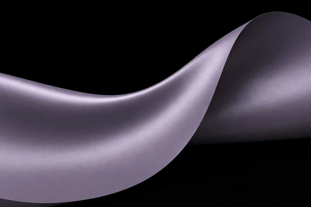 Matte Gray Purple vinyl wrap film finish wave