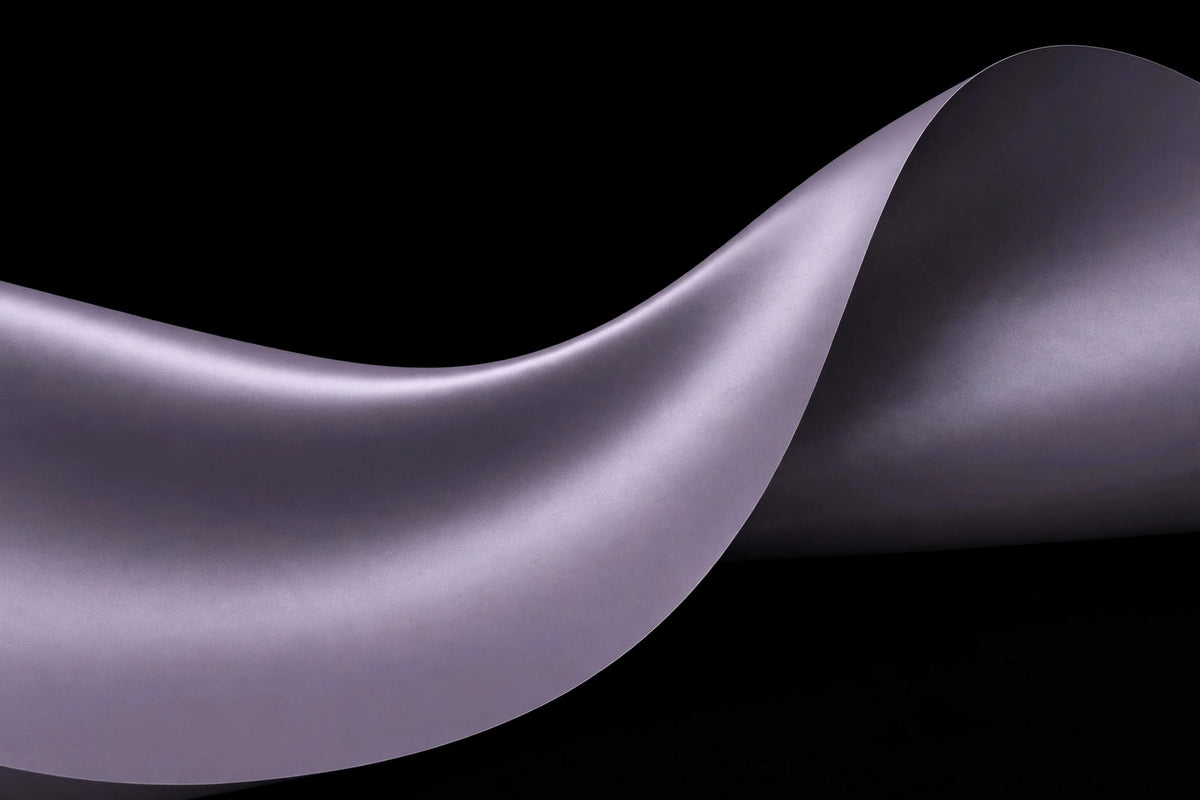 Matte Gray Purple vinyl wrap film finish wave